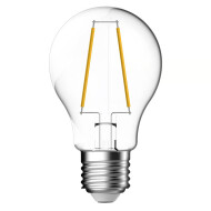 Nordlux LED Lamp - E27 - Niet Dimbaar - Ø6x10,4cm - Glas - Transparant - Vermogen 4 W - Dimbaar Nee - Fitting Nvt
