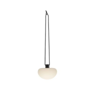 Nordlux Sponge Hanglamp - Dimbaar - Ø22,5x55,4cm - Kunststof - Wit/Zwart - Kleur Zwart,Wit - Materiaal Kunststof - Type lamp Geïntegreerde LED - Aantal lichtpunten 1 - Fitting Nvt