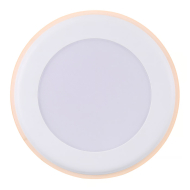 Nordlux Elkton LED Inbouwspot - Niet Dimbaar - Ø14,5x5cm - Kunststof - Wit - Kleur Wit - Materiaal Kunststof - Type lamp LED - Fitting Nvt - Vermogen 12 W - Geschikt voor Nvt