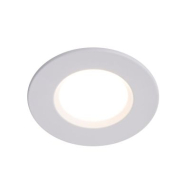 Nordlux Mahi LED Inbouwspot - Dimbaar - Ø8,5x4,5cm - Metaal - Wit - Kleur Wit - Geschikt voor Nvt - Vermogen 8,5 W - Type lamp Geïntegreerde LED - Fitting Nvt - Materiaal Metaal