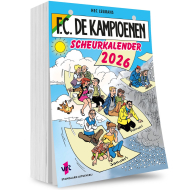F.C. De Kampioenen Scheurkalender 2026 - Hardcover - Topper