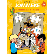 Jommeke Spelboek - Puzzelen met Stickers - Vanaf 6 Jaar - Leeftijd vanaf 6 jaar