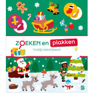 Zoeken En Plakken: Kerstmis - Activiteitenboek - Paperback - 3-6 Jaar - Genre boek Speelboeken - Hoofdauteur Onbekend