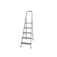 Aluminium ladder 5 treden - Topper - Merk Euro Tools - Aantal tredes 5