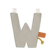Slinger element - Letter W - Topper - Merk Little Dutch