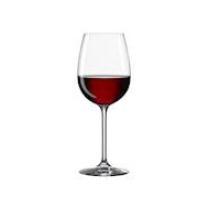 6 verres vin rouge Clara - Marque Bohemia Crystal