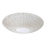 Euro Light Nour Plafonnier LED - Ø400mm - 36W - Rond - Marque Euro Light - Douilles Nvt - Senseur Non - Dimmable Non - Matériel Verre trempé,Matière plastique - Nombre de points lumineux 1 - Puissance  36 W - Type de lampe LED - Couleur Blanc,Transparant