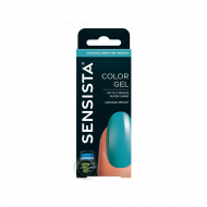 Sensista Color Gel Gellak Cocktail Tropics - Voor LED lamp - 7,5ml - Blauw - Nagelverzorging Nagellak