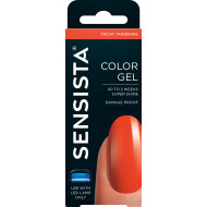 Sensista Color Gel Gellak Tricky Trangerine - Voor LED Lamp - 7,5ml - Rood - Oranje - Nagelverzorging Nagellak