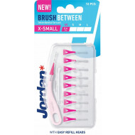 Jordan Interdentaal Brush Between - 0,4 mm - 10 Stuks - Merk Jordan - Tand- en mondverzorging Manuele tandenborstel