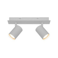 Nordlux Frida LED Wandlamp - GU10 - 2 Lampen - Dimbaar - 29x11,5x5cm - Metaal - Wit - Materiaal Metaal - Fitting Nvt - Aantal lichtpunten 2 - Type lamp Lamp niet inbegrepen - Kleur Wit