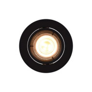 Nordlux Carina Smart LED Inbouwspot - Dimbaar - Ø5x5,5cm - Metaal - Zwart - Type lamp Geïntegreerde LED - Fitting Nvt - Materiaal Metaal - Geschikt voor Nvt - Kleur Zwart - Vermogen 4,7 W