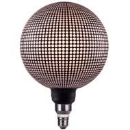 Nordlux Magician LED Lamp - E27 - Dimbaar - Ø20x28cm - Glas - Zwart - Dimbaar Ja - Fitting Nvt - Vermogen 5 W
