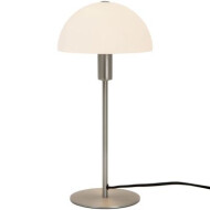 Nordlux Ellen Tafellamp - E14 - Niet Dimbaar - Ø20x40cm - Metaal/Glas - Zilver - Materiaal Glas,Metaal - Kleur Zilver - Type lamp Lamp niet inbegrepen - Dimbaar Nee - Fitting Nvt