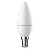 Nordlux Energetic LED-Lamp - E27 - Dimbaar - Ø6x10,4cm - Kunststof - Transparant - Vermogen 4,9 W - Fitting Nvt - Dimbaar Nee