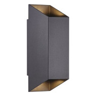 Nordlux Nico Wandlamp - 2 Lampen - GU10 - Dimbaar - Ø8x23,5cm - Aluminium/Glas - Zwart - Kleur Zwart - Fitting Nvt - Type lamp Lamp niet inbegrepen - Materiaal Aluminium,Glas - Aantal lichtpunten 2