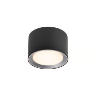 Nordlux Landon Plafondlamp - Dimbaar - 12,5x12,5x8,2cm - Metaal - Zwart - Fitting Nvt - Materiaal Metaal - Type lamp LED - Kleur Zwart - Aantal lichtpunten 1