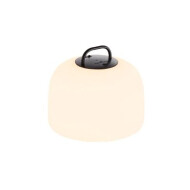 Nordlux Kettle LED Batterijlamp -Oplaadbaar - Ø22x19,6 - Kunststof - Wit/Zwart - Vermogen 4,8 W - Aantal lichtpunten 1 - Kleur Zwart,Wit
