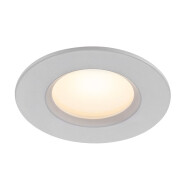 Nordlux Tiaki LED Inbouwspot - Dimbaar - Ø8,5x4,5cm - Kunststof/Metaal - Wit - Type lamp LED - Fitting Nvt - Materiaal Kunststof,Metaal - Vermogen 5,7-8,6 W - Geschikt voor Nvt - Kleur Wit