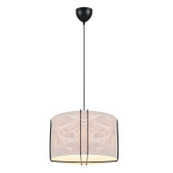 Suspension Nordlux Cardine - E27 - Dimmable - Ø52,2x37,5cm - Tyvek/Métal - Blanc - Nombre de points lumineux 1 - Type de lampe Lampe non inclus - Matériel Papier synthétique,Métal - Douilles Nvt - Couleur Blanc