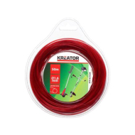 Kreator KRTGTR1650 Trimmerdraad - 50m - Rood