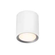 Nordlux Landon Plafondlamp LED - Dimbaar - Ø12.5x14cm - Metaal - Wit - Fitting Nvt - Aantal lichtpunten 1 - Materiaal Metaal - Kleur Wit - Type lamp LED