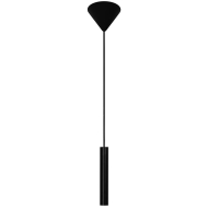Nordlux Omari Pendel Hanglamp - Dimbaar - Ø3x20cm - Metaal - Zwart - Aantal lichtpunten 1 - Fitting Nvt - Type lamp LED - Kleur Zwart - Materiaal Metaal