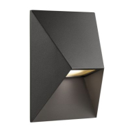 Nordlux Pontio Wandlamp - GU10 - Dimbaar - 15x15x19cm - Aluminium - Zwart - Aantal lichtpunten 1 - Fitting Nvt - Materiaal Aluminium - Kleur Zwart - Type lamp Lamp niet inbegrepen