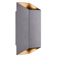 Nordlux Nico Wandlamp - 2 Lampen - GU10 - Dimbaar - Ø8x23,5cm - Aluminium/Glas - Grijs - Aantal lichtpunten 2 - Type lamp Lamp niet inbegrepen - Materiaal Glas,Aluminium - Fitting Nvt - Kleur Grijs