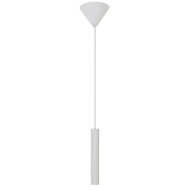 Nordlux Omari Pendel Hanglamp - Dimbaar - Ø3x20cm - Metaal - Wit - Kleur Wit - Fitting Nvt - Type lamp LED - Materiaal Metaal - Aantal lichtpunten 1