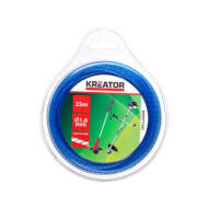 Kreator KRTGTT1625 Trimmerdraad - 25m - Blauw