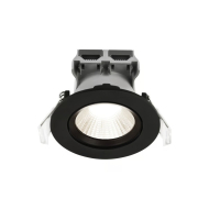 Nordlux Fremont Inbouwspot - 3 Lampen - IP23/4000K - Dim.- Ø8,5x5,4cm - Metaal - Zwart - Type lamp LED - Aantal lichtpunten 1 - Materiaal Kunststof,Metaal - Fitting Nvt - Kleur Zwart