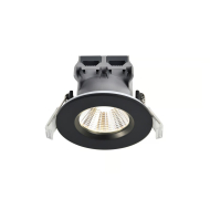 Nordlux Fremont Inbouwspot - 3 Lampen - IP65/2700k - Dim. - Ø8,5x5,4cm - Metaal - Zwart - Aantal lichtpunten 1 - Materiaal Metaal,Kunststof - Type lamp LED - Kleur Zwart - Fitting Nvt