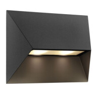 Nordlux Pontio Wandlamp - 2 Lampen - GU10 - Dimbaar - 27x27x19cm - Aluminium - Zwart - Fitting Nvt - Aantal lichtpunten 2 - Type lamp Lamp niet inbegrepen - Kleur Zwart - Materiaal Aluminium