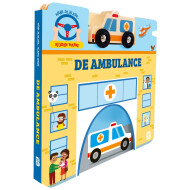 Rouler avec : L'Ambulance - Livre de jeu - Relié - 2-5 ans - Genre du livre Livres de lecture - Auteur principal Inconnue