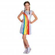 K3 Robe arc-en-ciel - 9-11 ans - Marque Studio 100 - Taille  140-146 - Sexe Fille - Age 9 à 11 ans