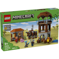 LEGO Minecraft 21278 De Plunderaar Buitenpost en Verwoester - Merk Lego - Leeftijd vanaf 9 jaar - Collectie Minecraft