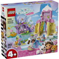 LEGO Gabby et la maison magique 11205 Montagne de friandises et jardin des chatons - Marque Lego - Age à partir de 4 ans - Collection Gabby et la maison magique