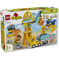 LEGO Duplo 10476 3-in-1 Bouwplaats en Voertuigen - Merk Lego - Collectie Duplo - Leeftijd vanaf 3 jaar
