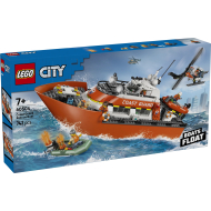 LEGO City 60504 Kustwacht Reddingsboot met Helikopter - Merk Lego - Leeftijd vanaf 7 jaar - Collectie City