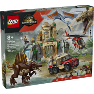 LEGO Jurassic World 76976 Spinosaurus en Quetzalcoatlus Luchtmissie - Merk Lego - Leeftijd vanaf 8 jaar - Collectie Jurassic World