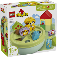 LEGO DUPLO 10441 Boîte à formes : maison pour chiot - Marque Lego - Collection Duplo - Age à partir de1,5 ans