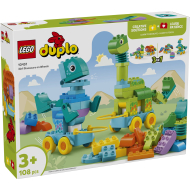 LEGO Duplo 10451 3-in-1 Dinosaurussen op Wielen - Merk Lego - Collectie Duplo - Leeftijd vanaf 3 jaar