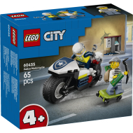 LEGO City 60455 Achtervolging op Politiemotor - Merk Lego - Collectie City - Leeftijd vanaf 4 jaar