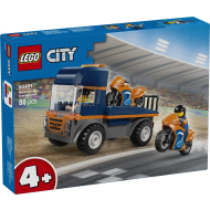 LEGO City 60491 Transportwagen voor Motoren - Merk Lego - Leeftijd vanaf 4 jaar - Collectie City