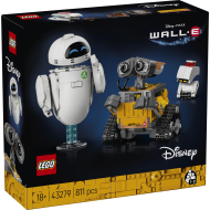 LEGO Disney 43279 WALL-E en EVE - Merk Lego - Collectie Disney - Leeftijd vanaf 18 jaar