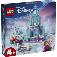 LEGO Disney 43281 Le château de glace et la balade enneigée d’Elsa - Marque Lego - Age à partir de 4 ans - Collection Disney