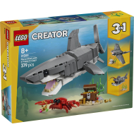 LEGO Creator 31381 Requin féroce avec coffre au trésor - Marque Lego - Age à partir de 8 ans - Collection Creator