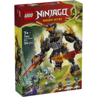 LEGO NINJAGO 71854 Robot de mission de Cole et dragon de Zane - Marque Lego - Age à partir de 7 ans - Collection Ninjago