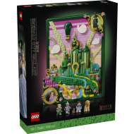 LEGO Wicked 75685 Emerald City Muurkunst - Merk Lego - Leeftijd vanaf 18 jaar - Collectie Action Heroes